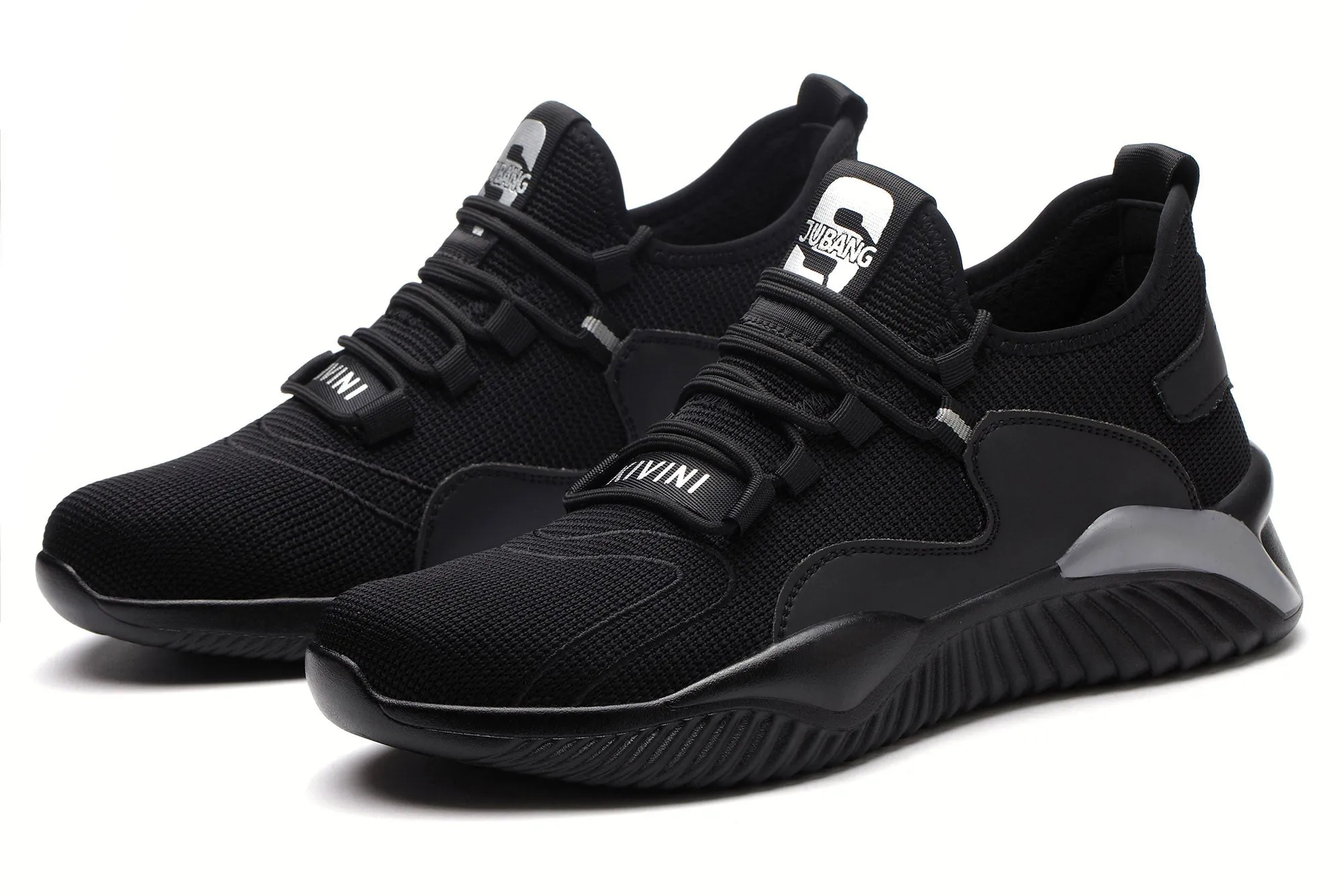 309 Work Boots Mens Steel Toe Safety Work Shoes Athletic Industrial & Construction Sneakers