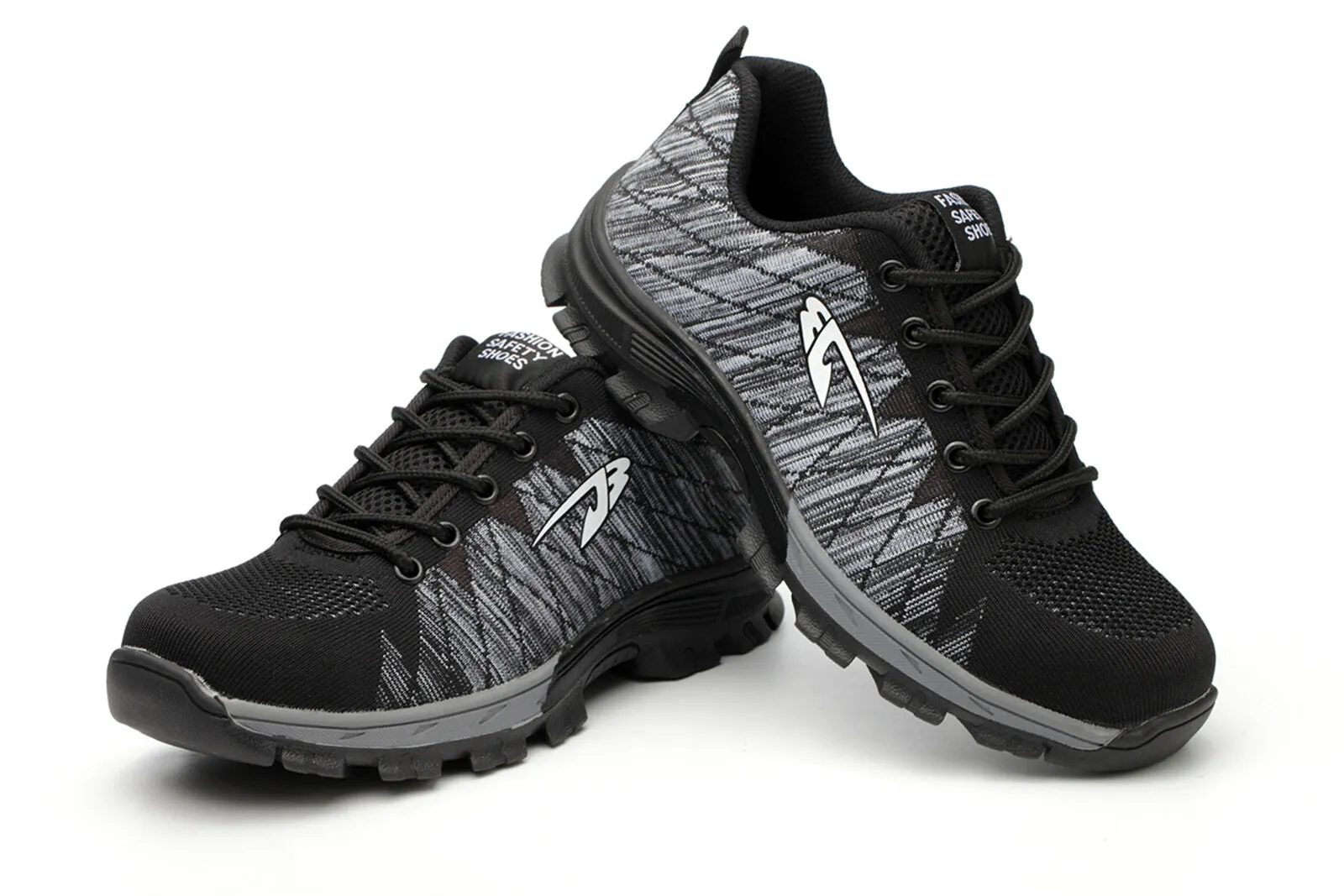 Lightweight Safety Shoes for Men Steel Toe Work Shoes Non-Slip Protective Sneaker Work Boots For Everyday Wear