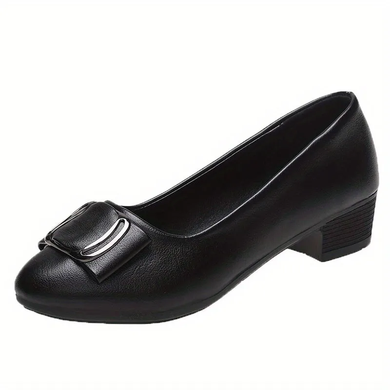 Women Dress Shoes | Elegant & Confortable Work Shoes | Women Fashion Slip On Work Boots