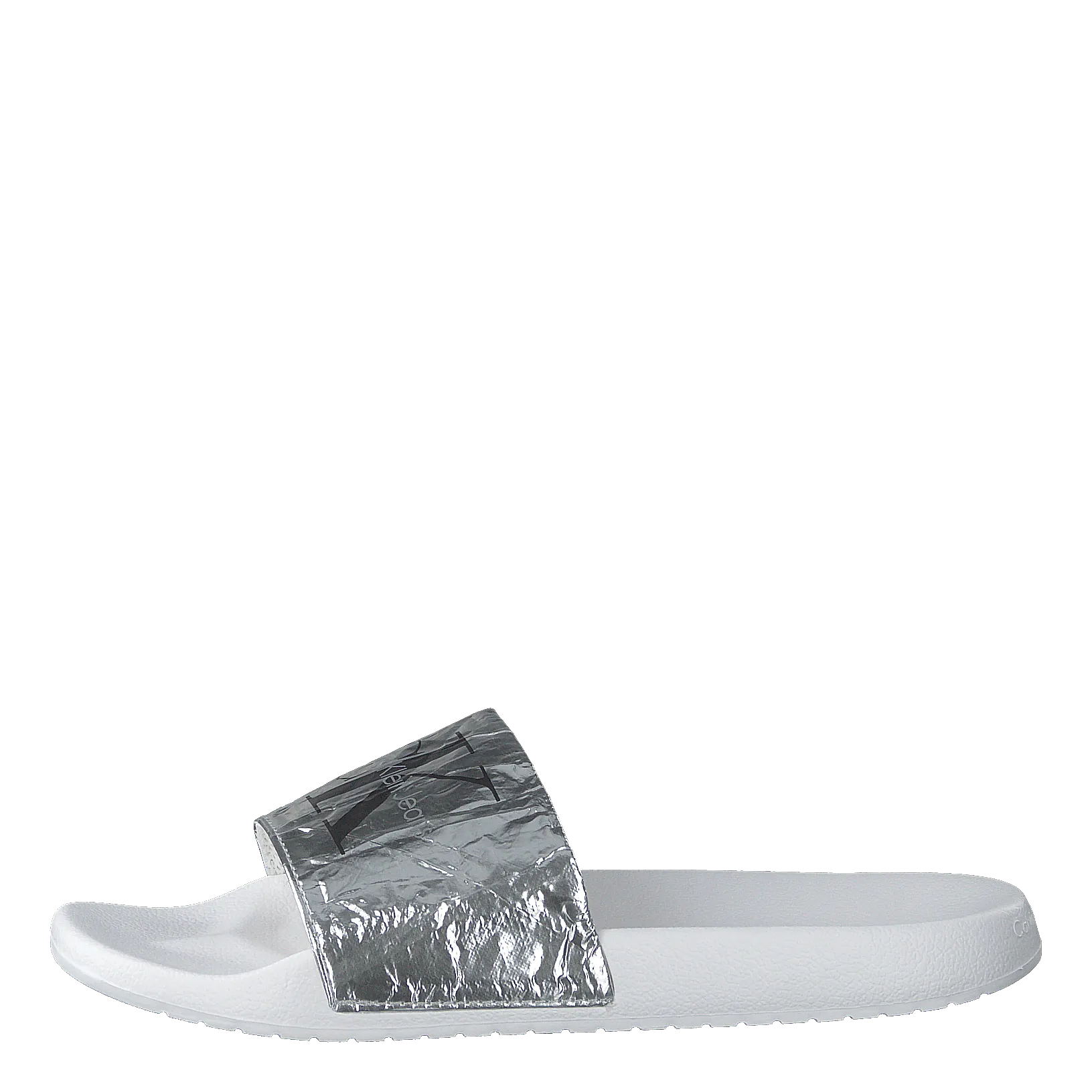 Flip Flops For Ladies Chantal Metallic Crinkle