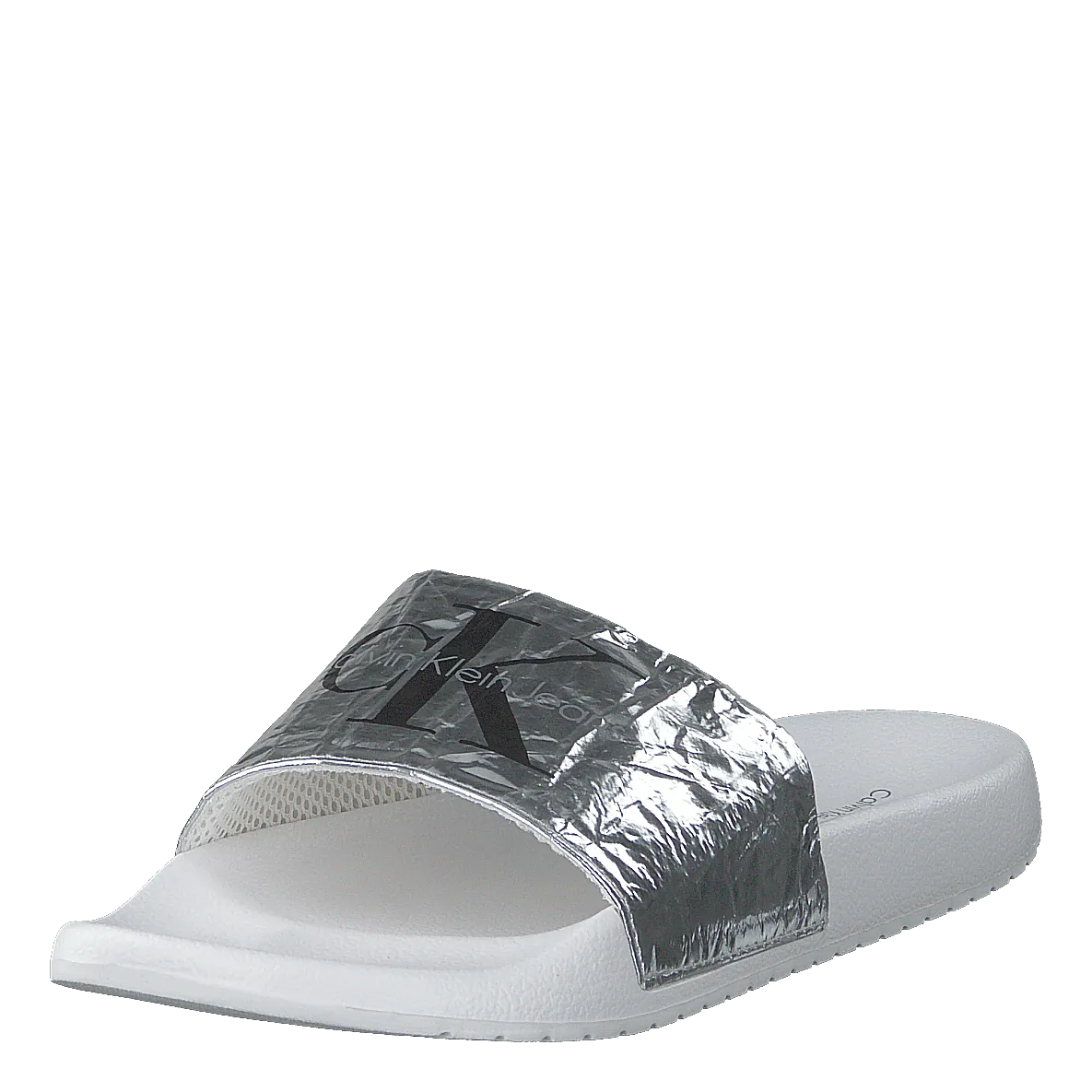 Charm Flip Flops Chantal Metallic Crinkle