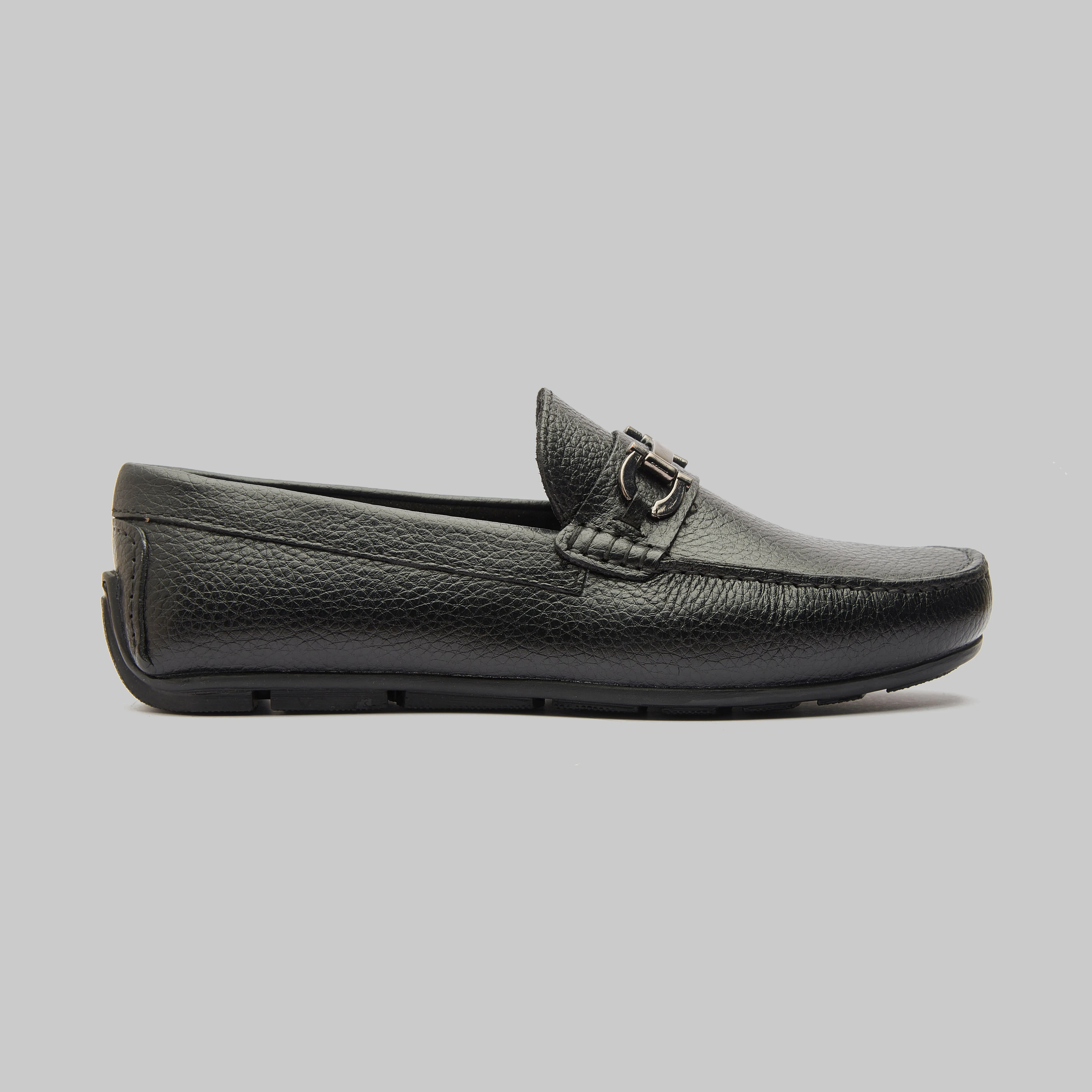 Whippy Classic Horsebit Driving Loafers Monolith Brushed Leather Loafers