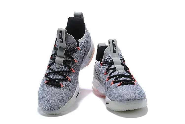 Nike Lebron XV 15 Low EP LT Grey Black Men Shoes Sale Size US 7-12 Asics Onitsuka Tiger Running Shoes
