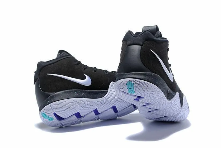 Nike Kyrie 4 Black White Men Basketball Shoes !!! CYBER MONDAY SALE !!! Asics Shoes For Running