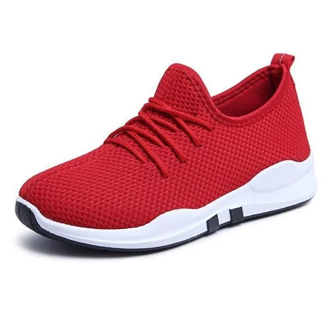 Best Running Shoes Runner's World Women Fashion Running Shoes Comfortable Mesh Breathable Non-Slipper Sneakers Light Weight Outdoor Travel Walking Sports Shoes