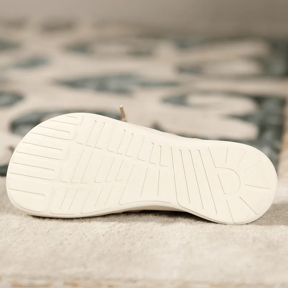 Women Handmade Leather Sneakers For Summer Brown/Coffee Mesh Sneakers Oxfords Lightweight Shoes