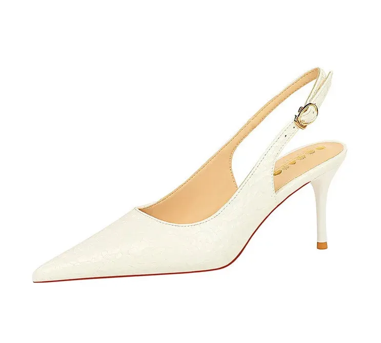 Women Sandals Patent Leather Design Pumps Fashion Heels Swords And Sandals 2 Cheats