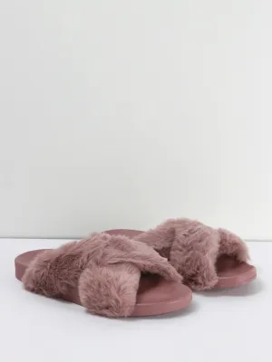 Women Slip On Cozy Slippers, Pink Pompompurin Slippers