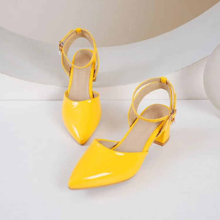 Women's Ankle Strap Mid Heel Sandals Sandals Church Anaheim