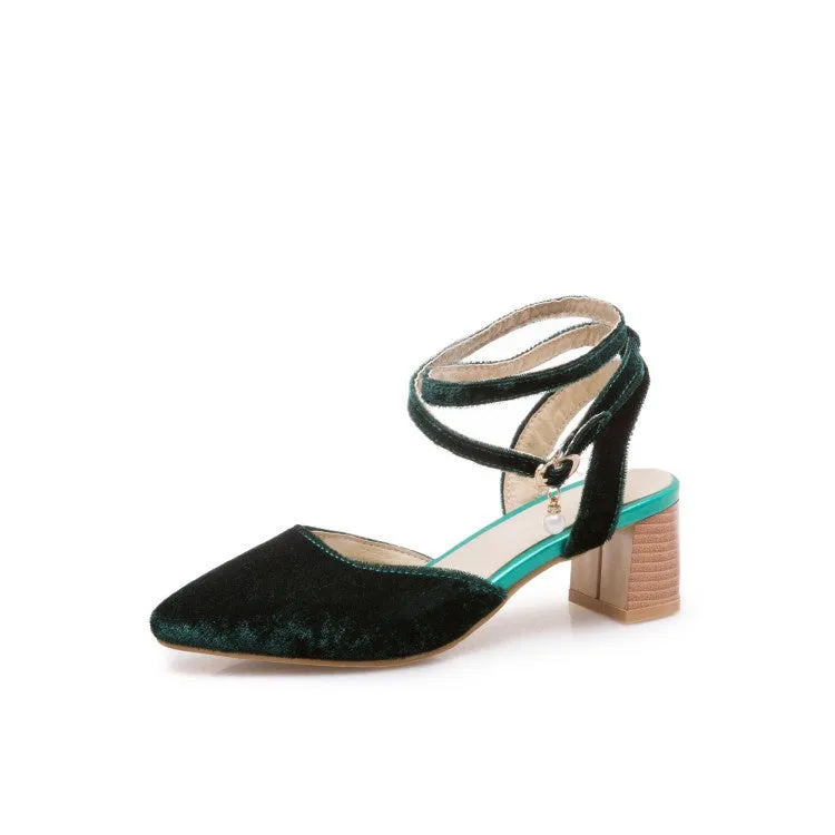 Women's Buckle Ankle Straps High Heel Sandals Sandals Comfort