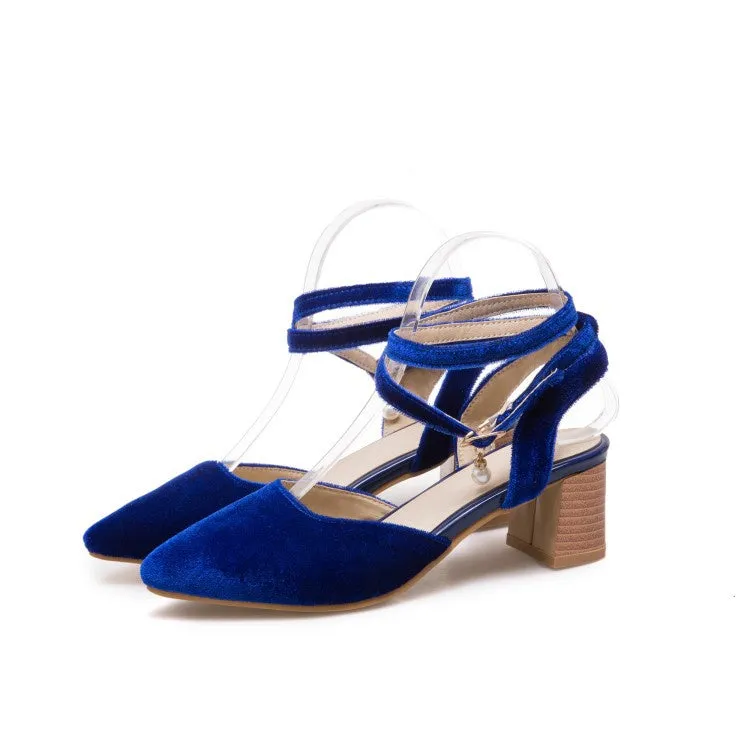 Sandals Beaches Women's Buckle Ankle Straps High Heel Sandals