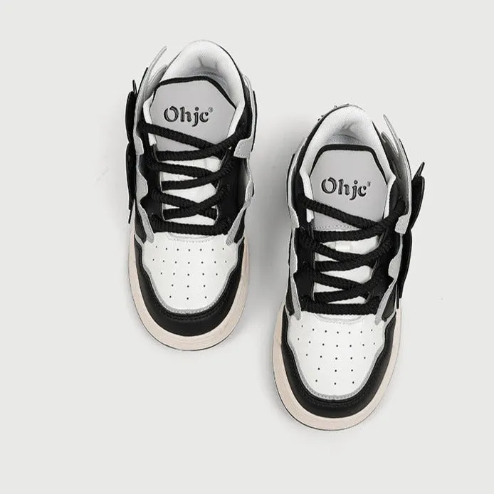 Plantar Fasciitis Sneakers Women's Casual Platform Board Shoes Sweet Heart Sneakers