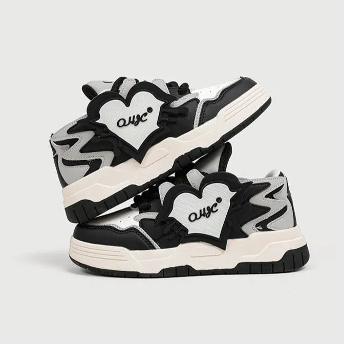 Naturalizer Shoes Sneakers Women's Casual Platform Board Shoes Sweet Heart Sneakers