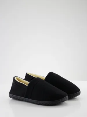 Slides Size 14 Women's Closed Toe Slip On Flat Slippers,Black