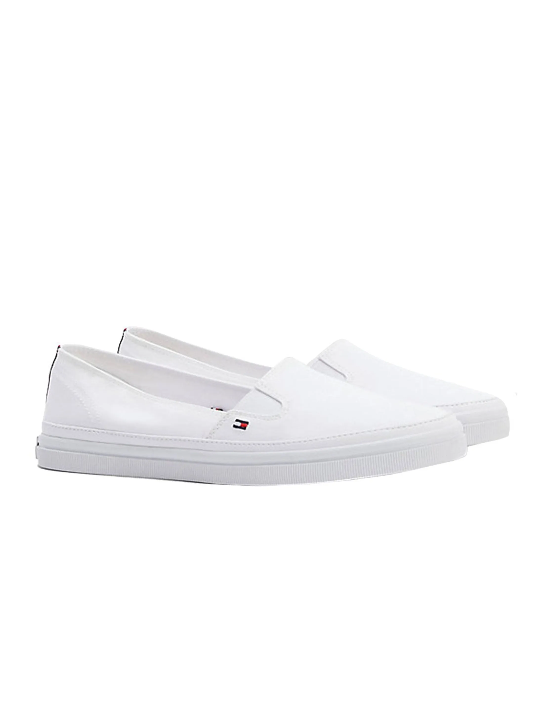 Best Home Shoes Flat Feet Women's Essential Kesha Slip-on Shoes,White