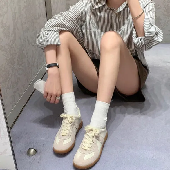 Silver Sneakers Classic Womens Leather Sneakers Casual Comfortable Shoes