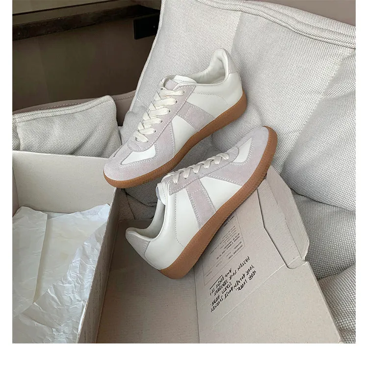 Cheap Walking Sneakers Womens Leather Sneakers Casual Comfortable Shoes