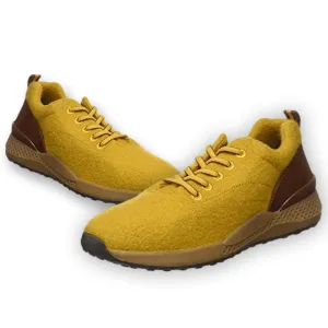 Women's Multi-Fabric Casual Shoes,Mustard So Flats Shoes
