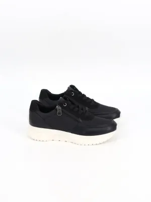 Women's Plain Sneakers,Black Designer Shoes Sale