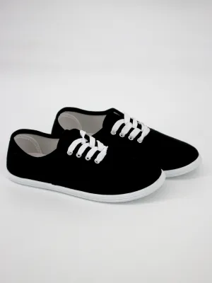 Women's Plain Solid Casual Shoes,Black Best Shoes For Nurses