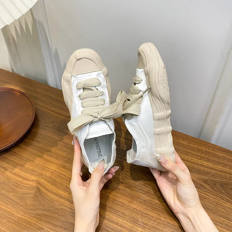 Womens Satin Lace-up Front Sneakers Shoes Sonoma Sneakers
