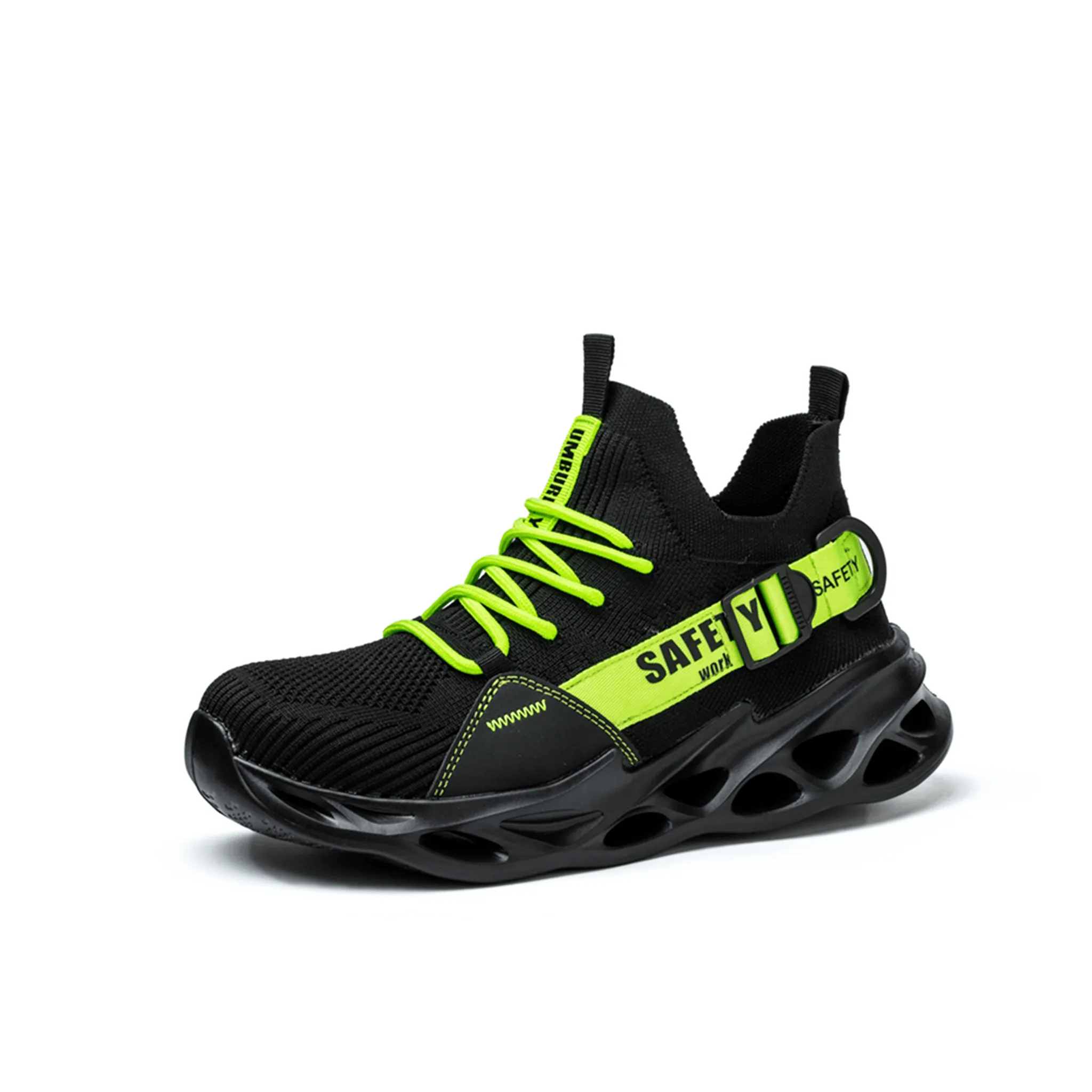 Work Boots Comfortable Women's Ultra-Light Steel Toe Sneaker - Rubber Sole | B282