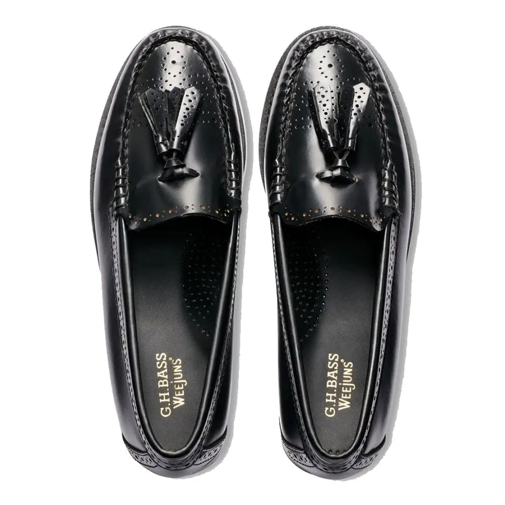 Tahari Loafers G.H. Bass Women's Estelle Tassel Weejuns Loafer in Black