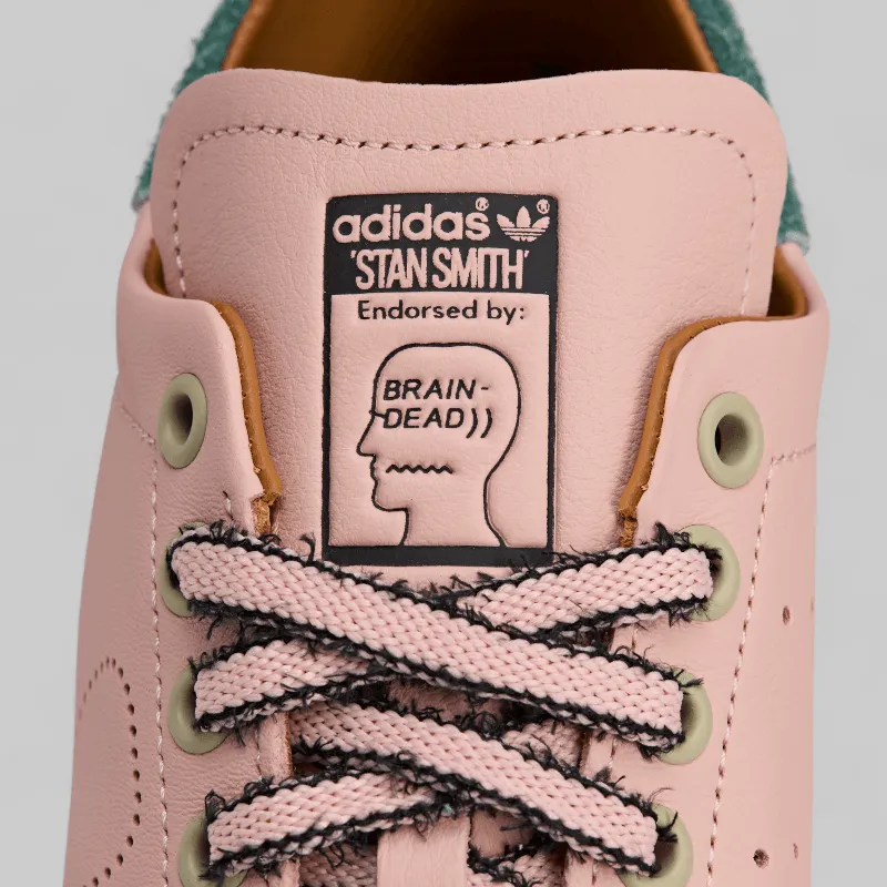 X Brain Dead Stan Smith - Vapour Pink - LAST PAIR! Adidas Warranty Shoes