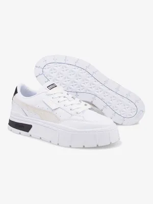 Women's Faux Leather Ribbed Shoes,White Men's Dress Shoes For Flat Feet