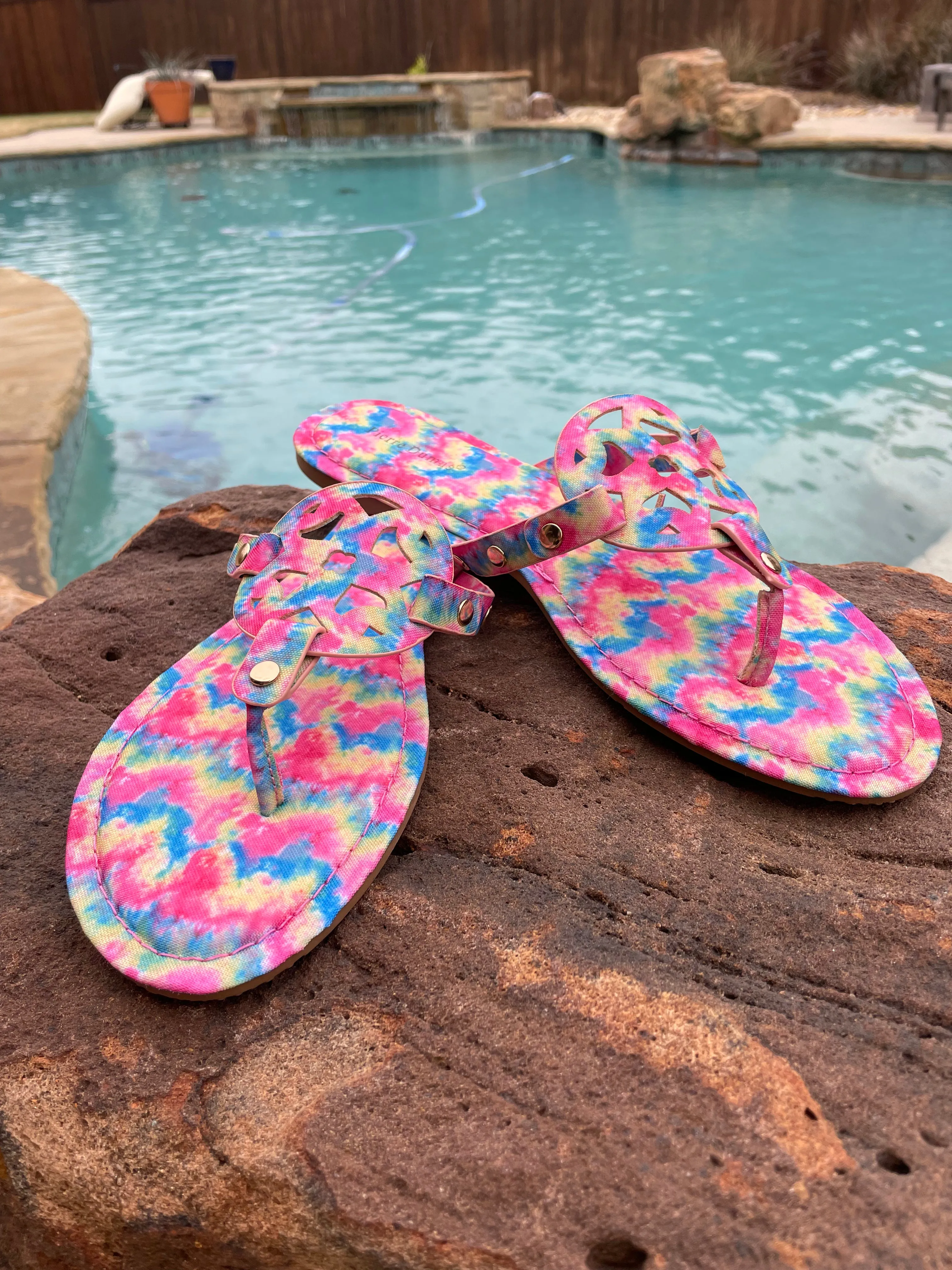 Pink Pastel Sandal Family Flip Flops