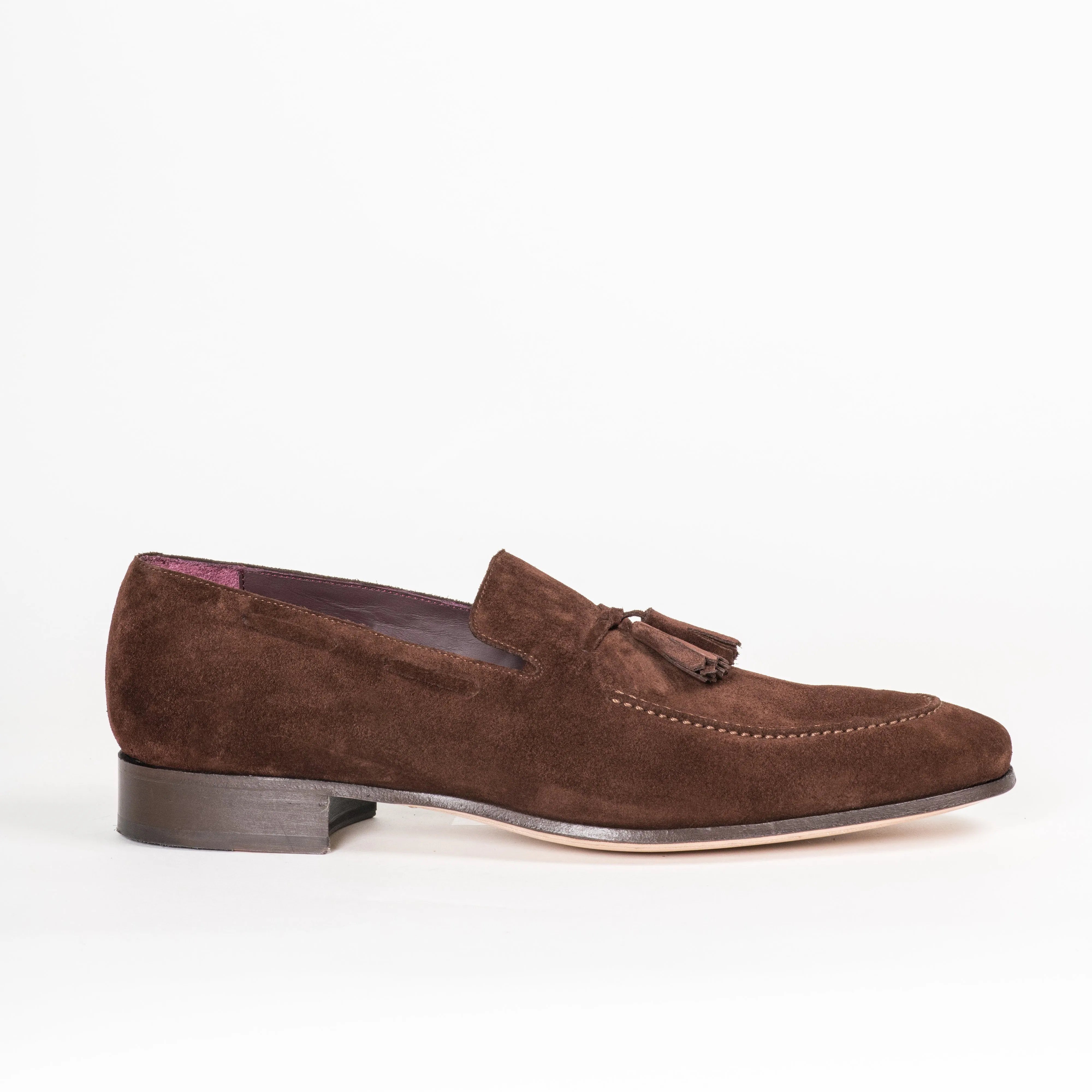 Suede Leather Loafers Orient Java