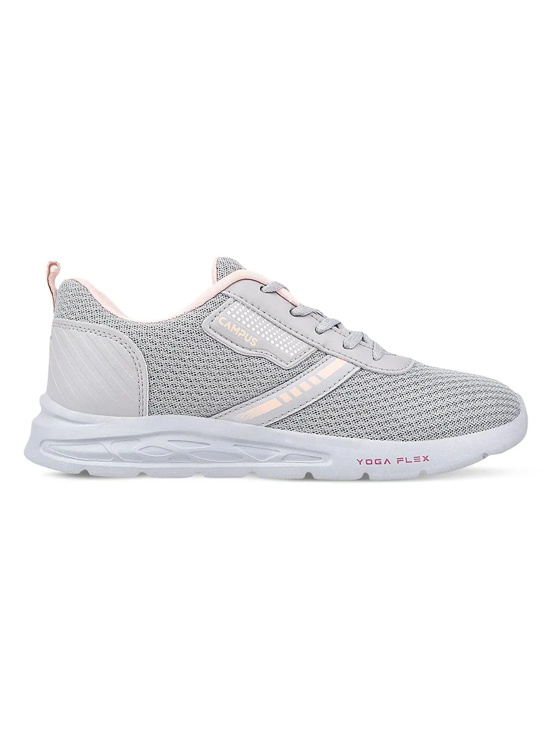 DOLPHIN Grey Women's Sneakers Racer Shoes Running