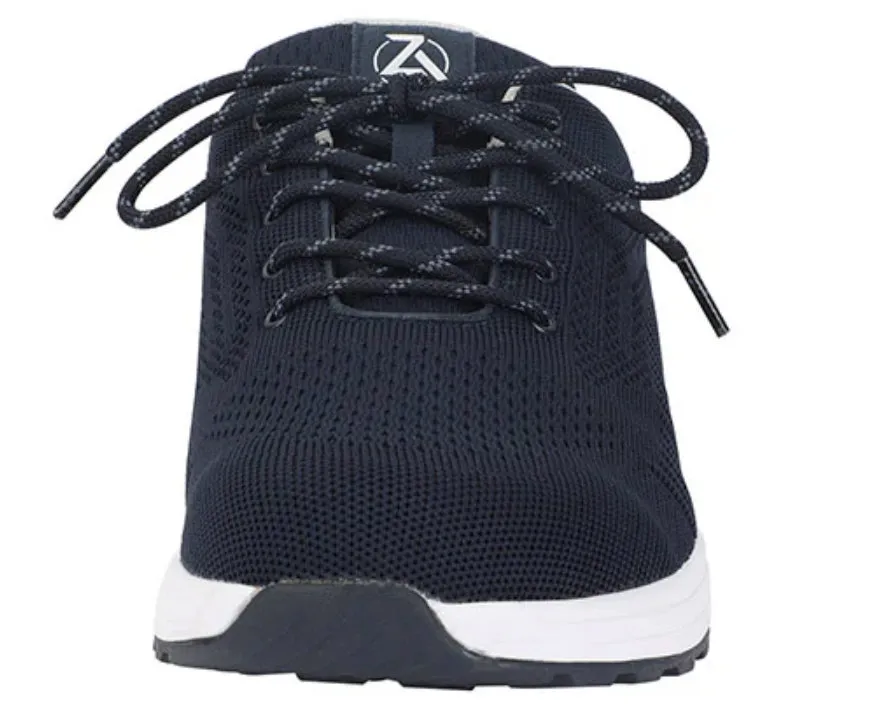 Dress Shoe Sneakers Zeba Men's Hands Free Slip on Husky Walking Sneakers