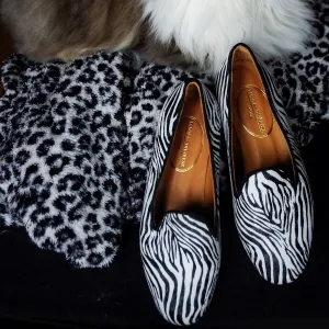 Freewaters Slippers Zebra Whisperer Slippers - Fabula & Tales