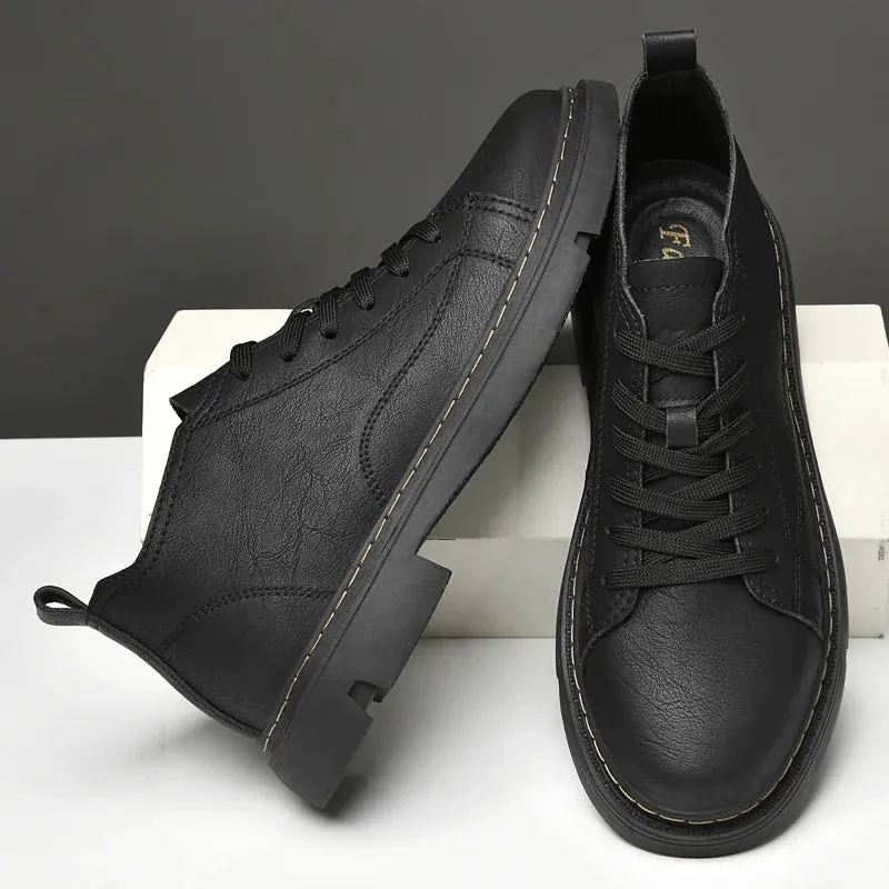 LuxeStride Men's Oxford Shoes/Boots Best Running Sneakers