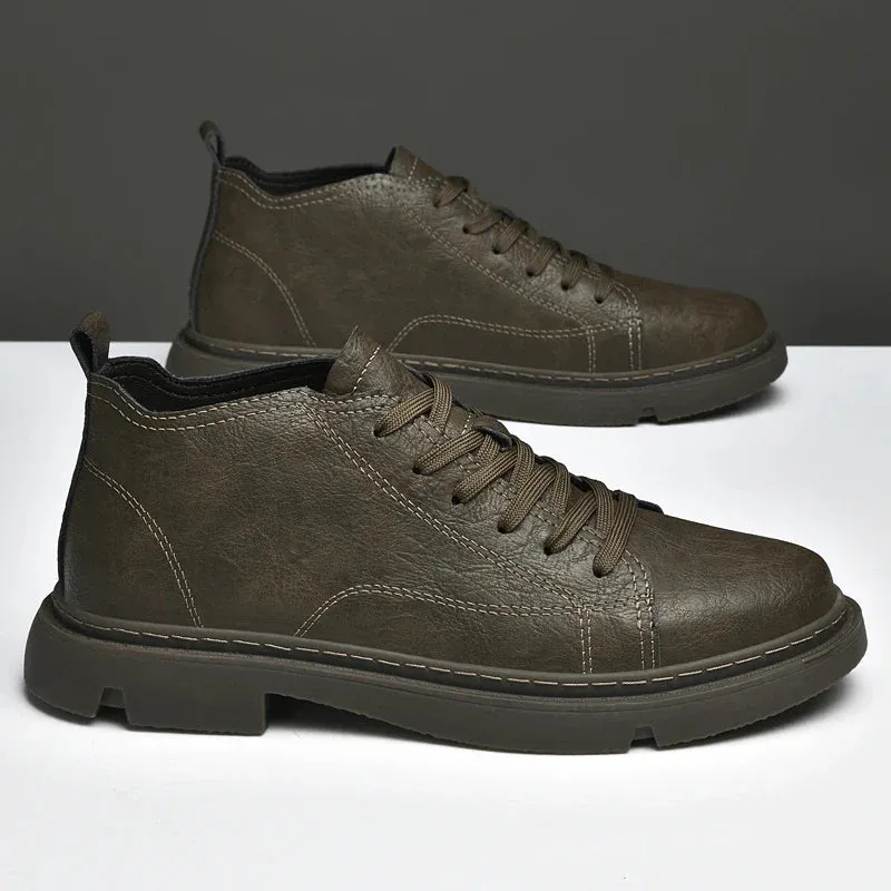 LuxeStride Men's Oxford Shoes/Boots Scheels Sneakers