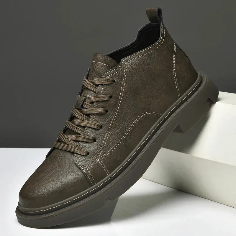 LuxeStride Men's Oxford Shoes/Boots Prada Cups Sneakers