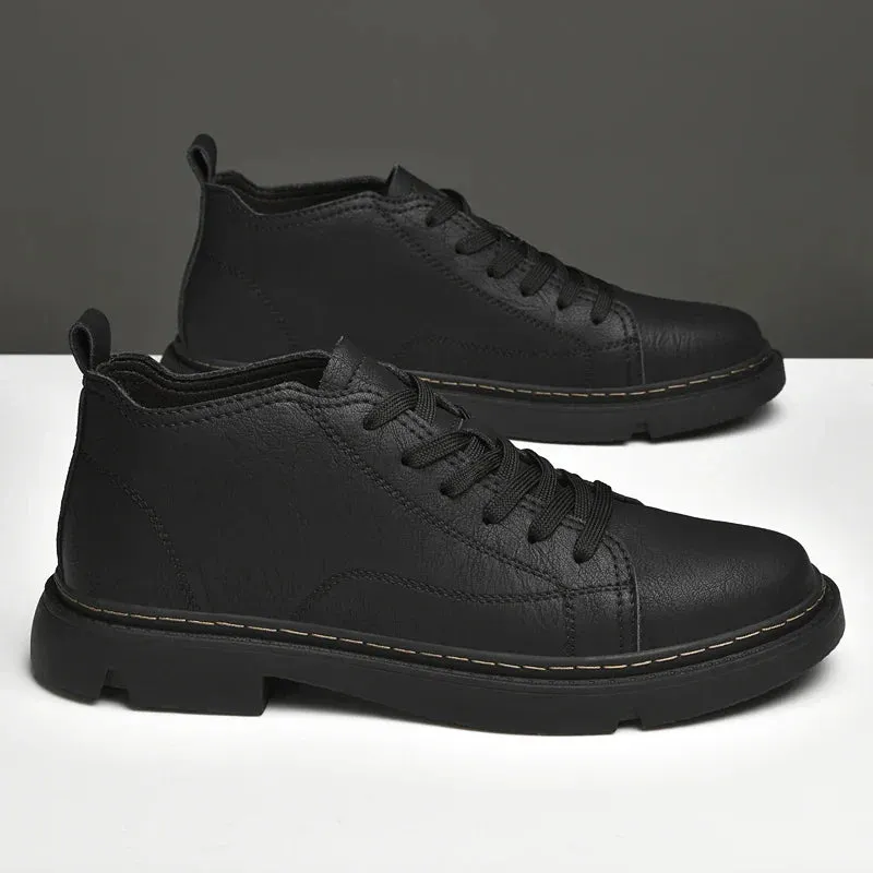 LuxeStride Men's Oxford Shoes/Boots Trail Sneakers